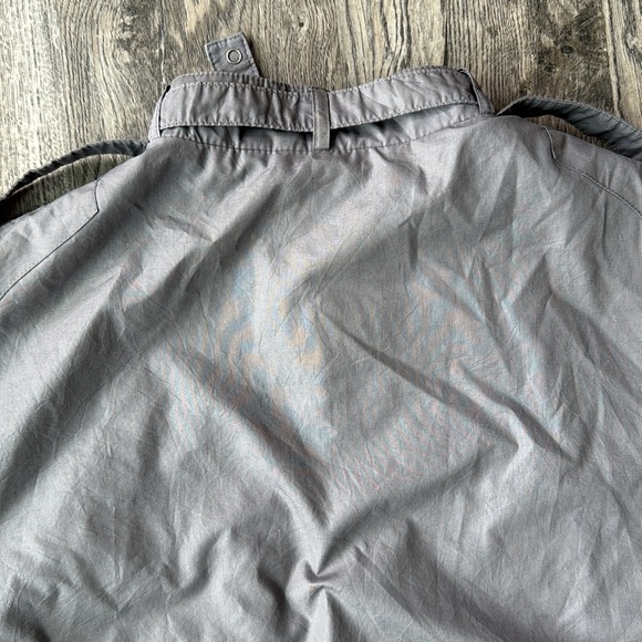 Members Only Jacket Gray Mobil Jacket Vintage Zip Up Size 44 - Picture 13 of 14